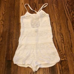 White Cover Up Romper